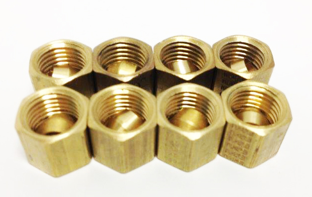 50 PC - 3/16” UNION COMPRESSION FITTINGS BRASS ***HIGH QUALITY FREE  SHIPPING***